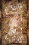 Andrea Pozzo The apotheosis of St. lgnatius oil painting picture wholesale